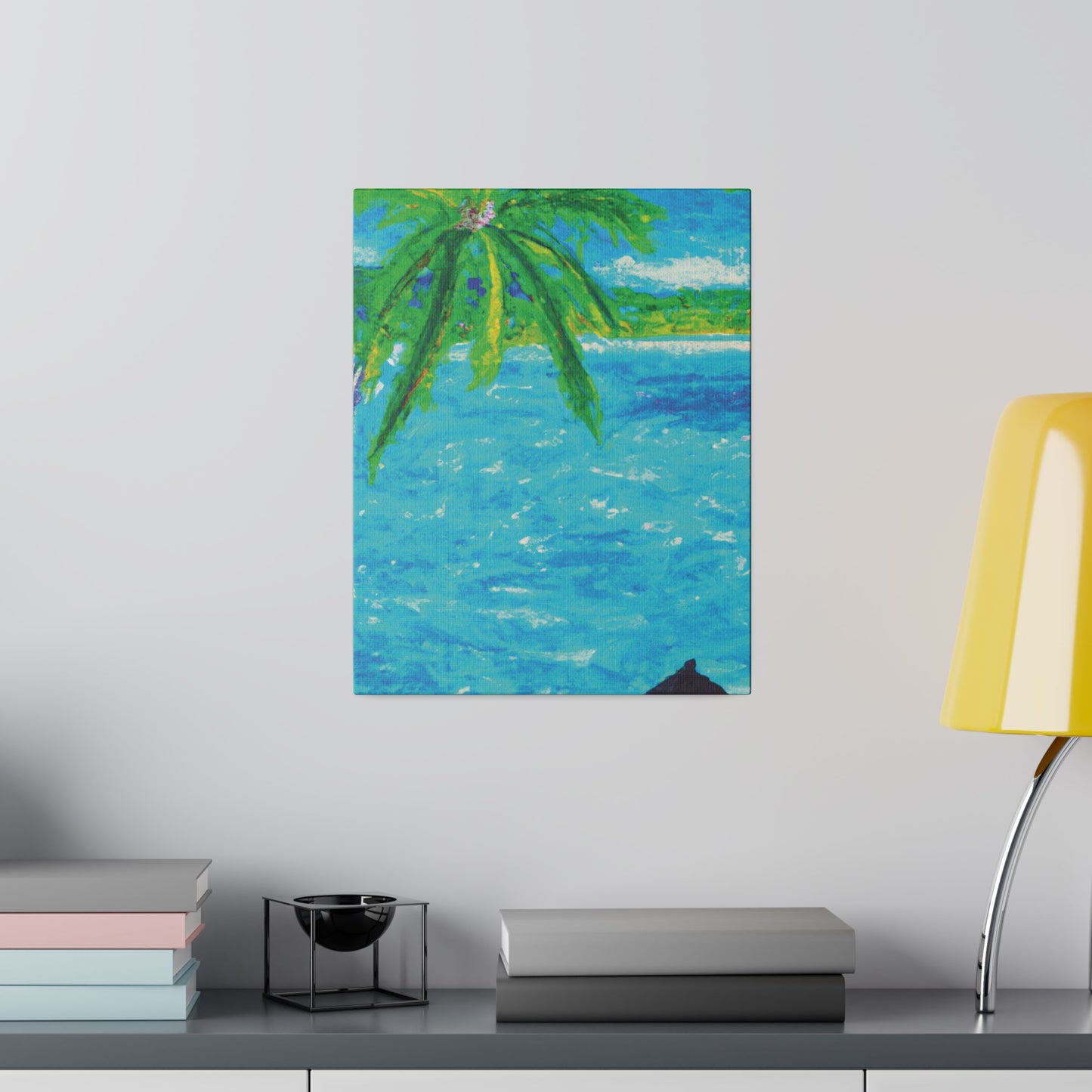 7355H - Bahamas Ocean Painting Print | Bahamas | Ocean | Beach | Poster | Home Decor | Wall Art | Canvas