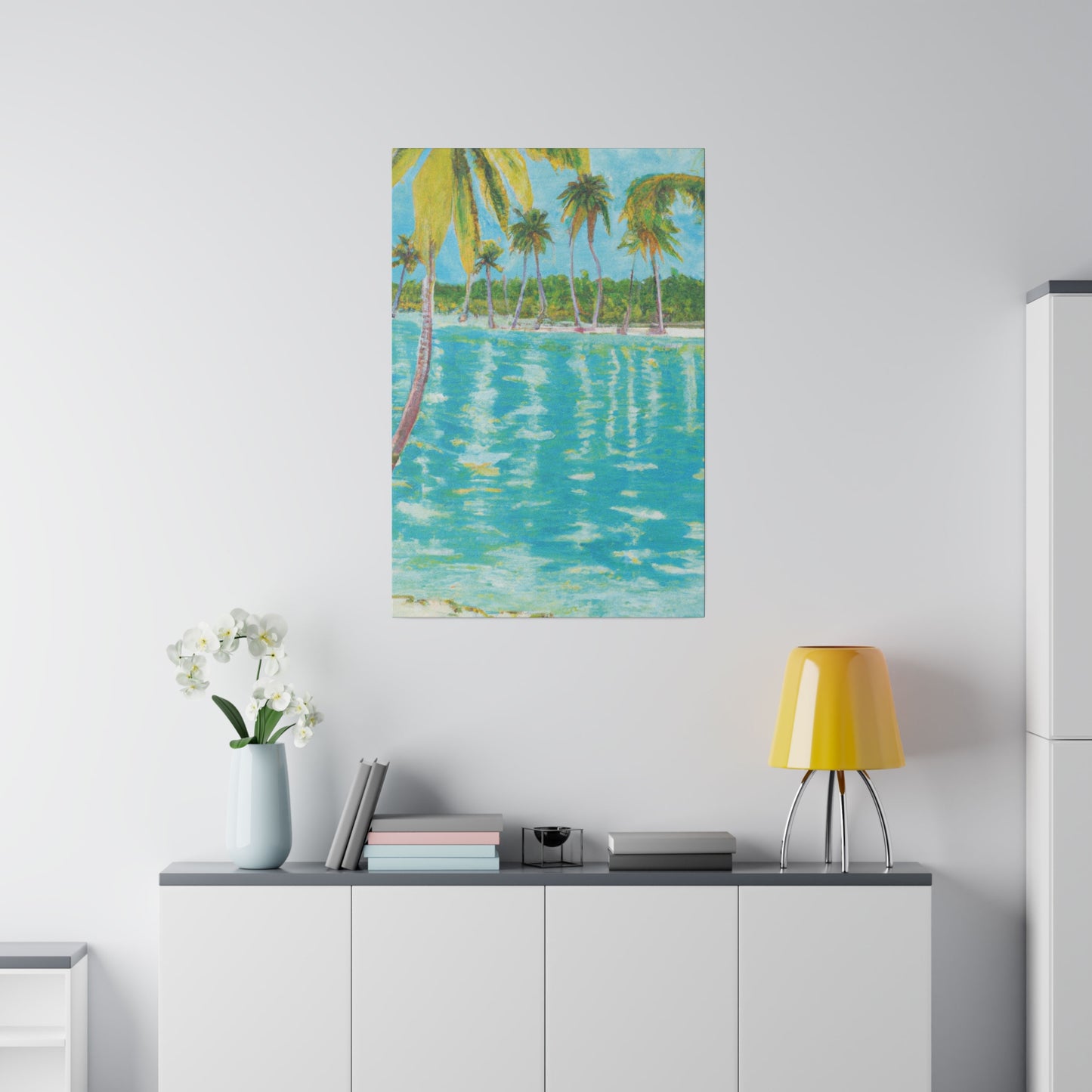 8537R - Bahamas Ocean Painting Print | Bahamas | Ocean | Beach | Poster | Home Decor | Wall Art | Canvas