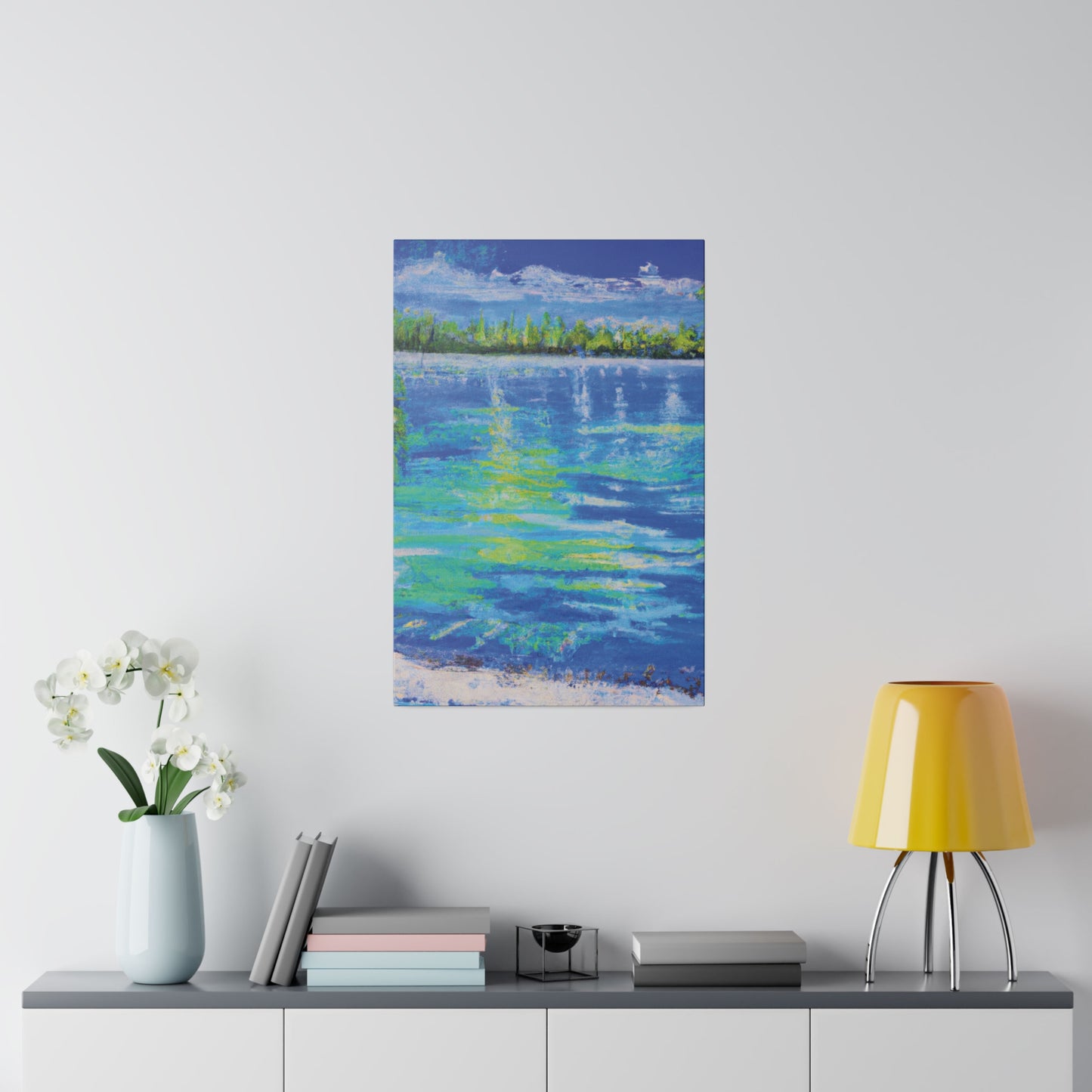 7692N - Bahamas Ocean Painting Print | Bahamas | Ocean | Beach | Poster | Home Decor | Wall Art | Canvas