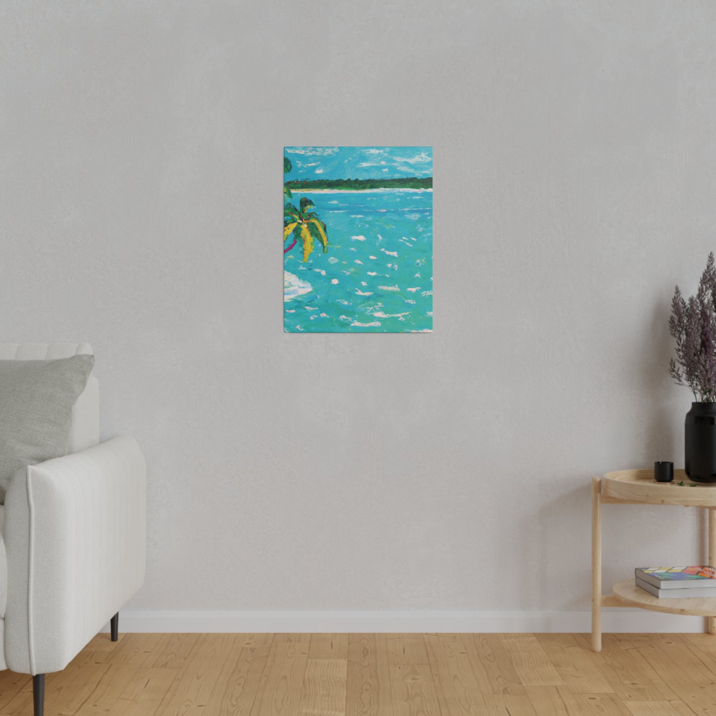 8278H - Bahamas Ocean Painting Print | Bahamas | Ocean | Beach | Poster | Home Decor | Wall Art | Canvas