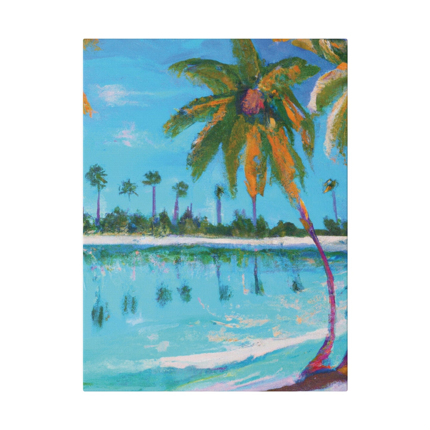 8723S - Bahamas Ocean Painting Print | Bahamas | Ocean | Beach | Poster | Home Decor | Wall Art | Canvas